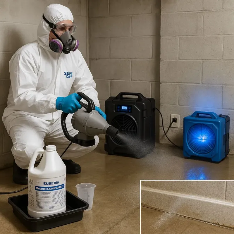 Sanitization and Odor Removal process in Clarkson Valley, MO
